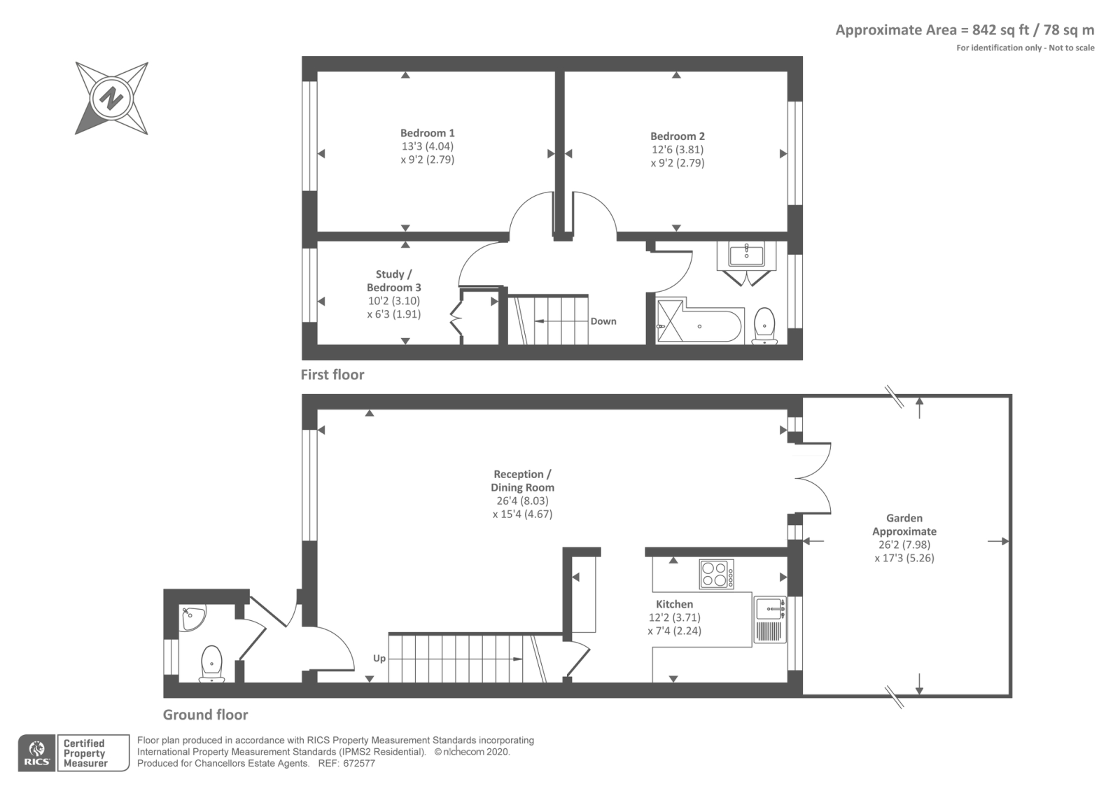 Crowmarsh Gifford, Wallingford OX10, 3 bedroom terraced house for sale