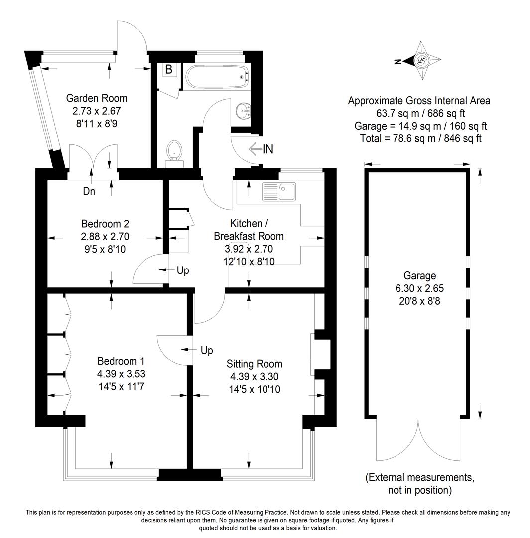 Fairmile, Thursley Road, Elstead floorplan
