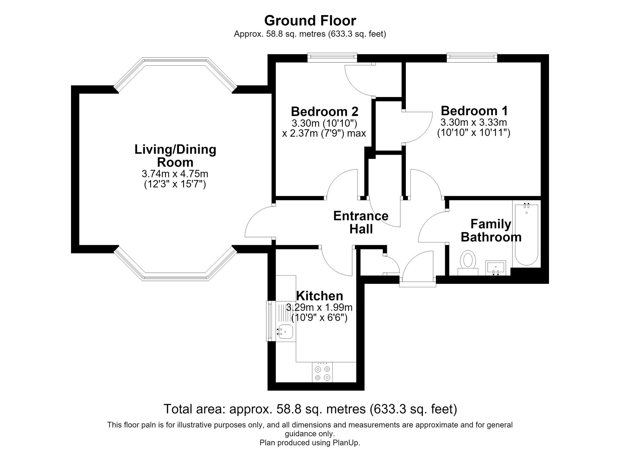 39 St. Gabriel's, Wantage floorplan