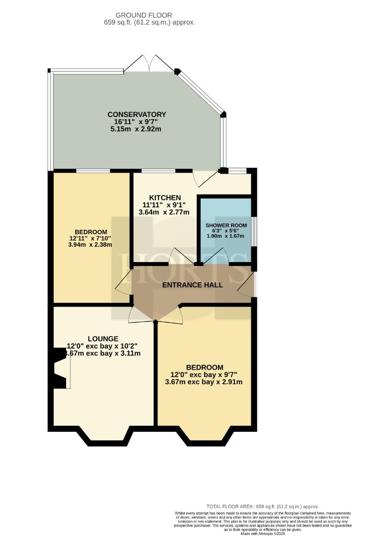 Bouverie Road, Northampton floorplan