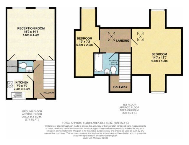 Flat 7, Station Court, 140a, High Street, Surrey floorplan