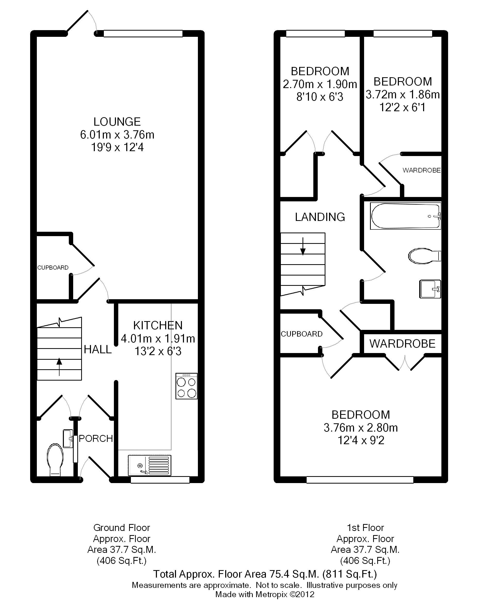 3 Bedrooms Terraced house to rent in Elmwood Close, Ashtead KT21