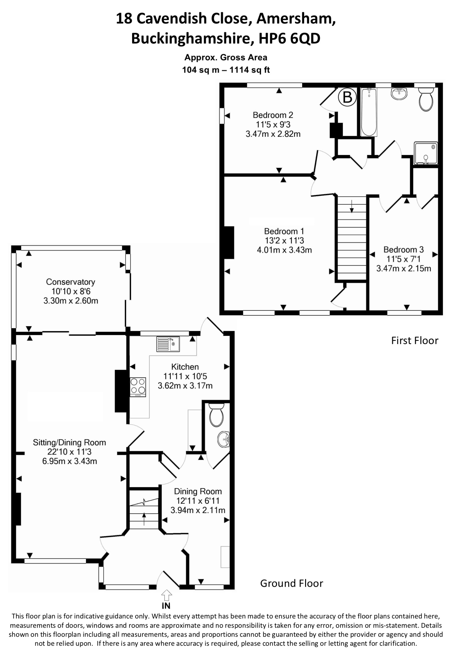 3 Bedrooms Semi-detached house to rent in Cavendish Close, Little Chalfont, Amersham HP6