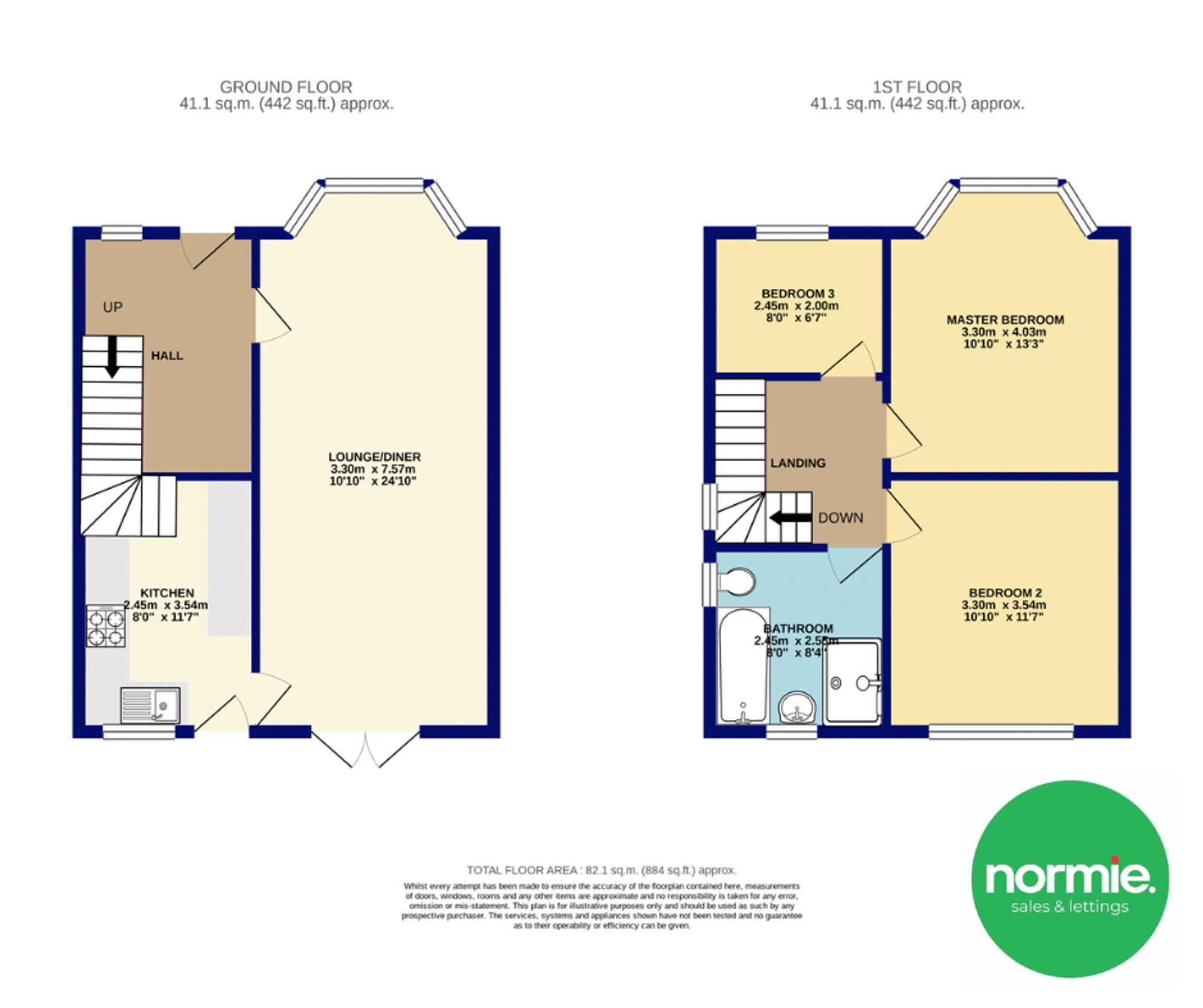 14 Chester Avenue, Manchester floorplan
