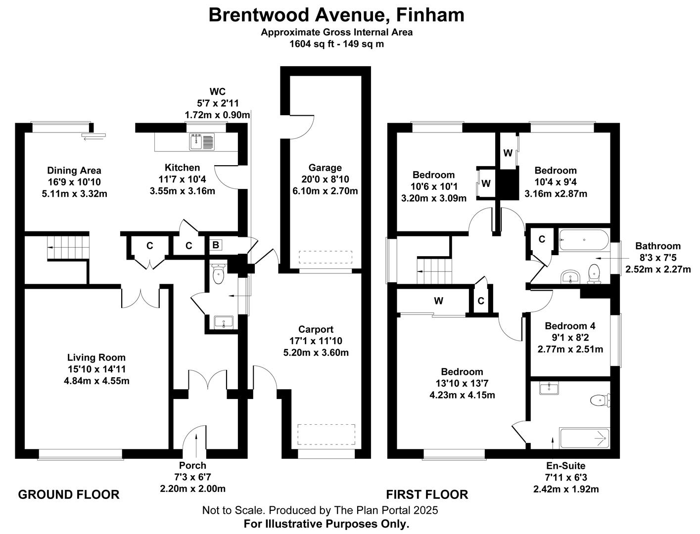 22, Brentwood Avenue, Coventry floorplan
