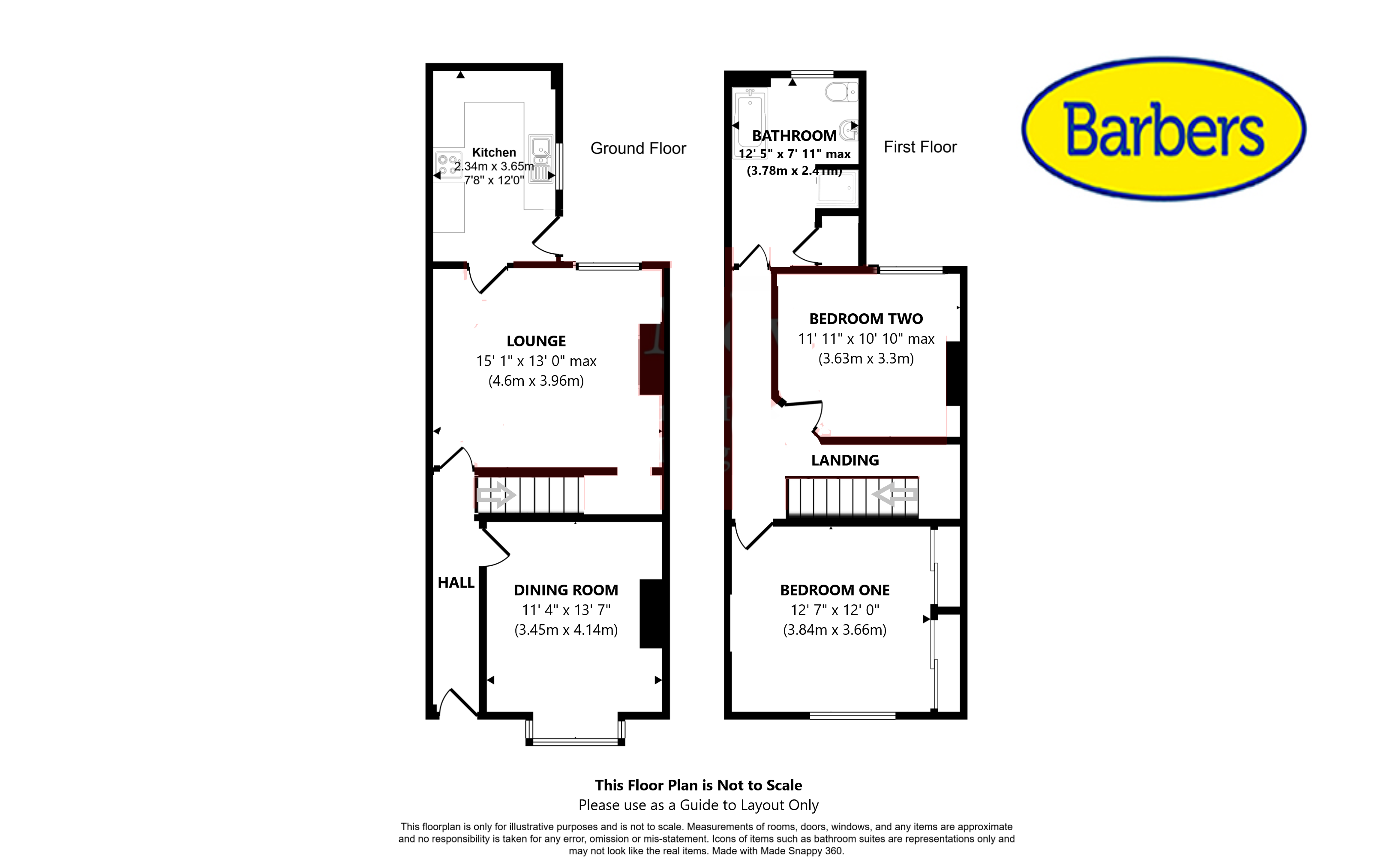 33, Victoria Road, Market Drayton floorplan