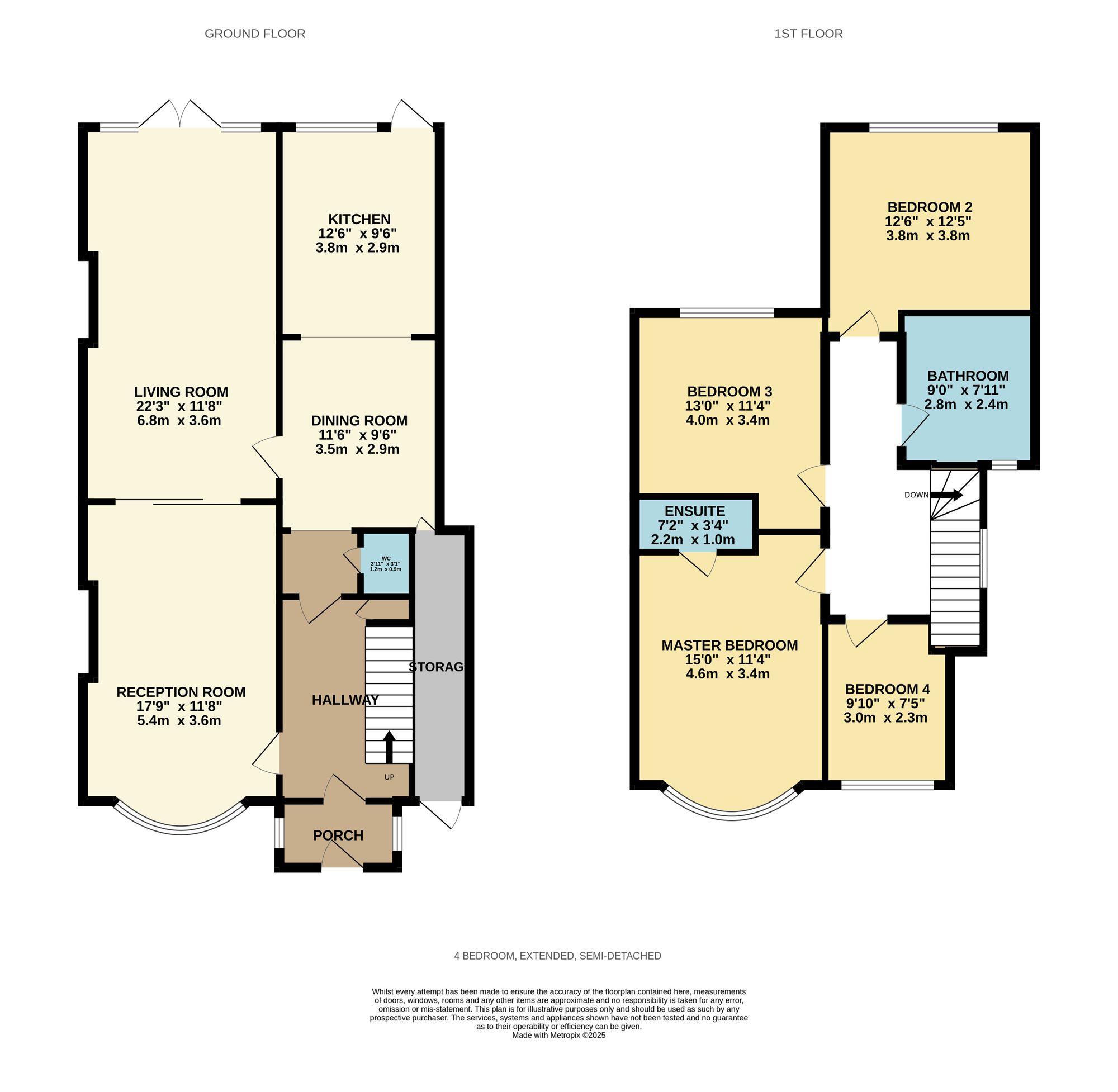256 Gwendolen Road, Leicester floorplan