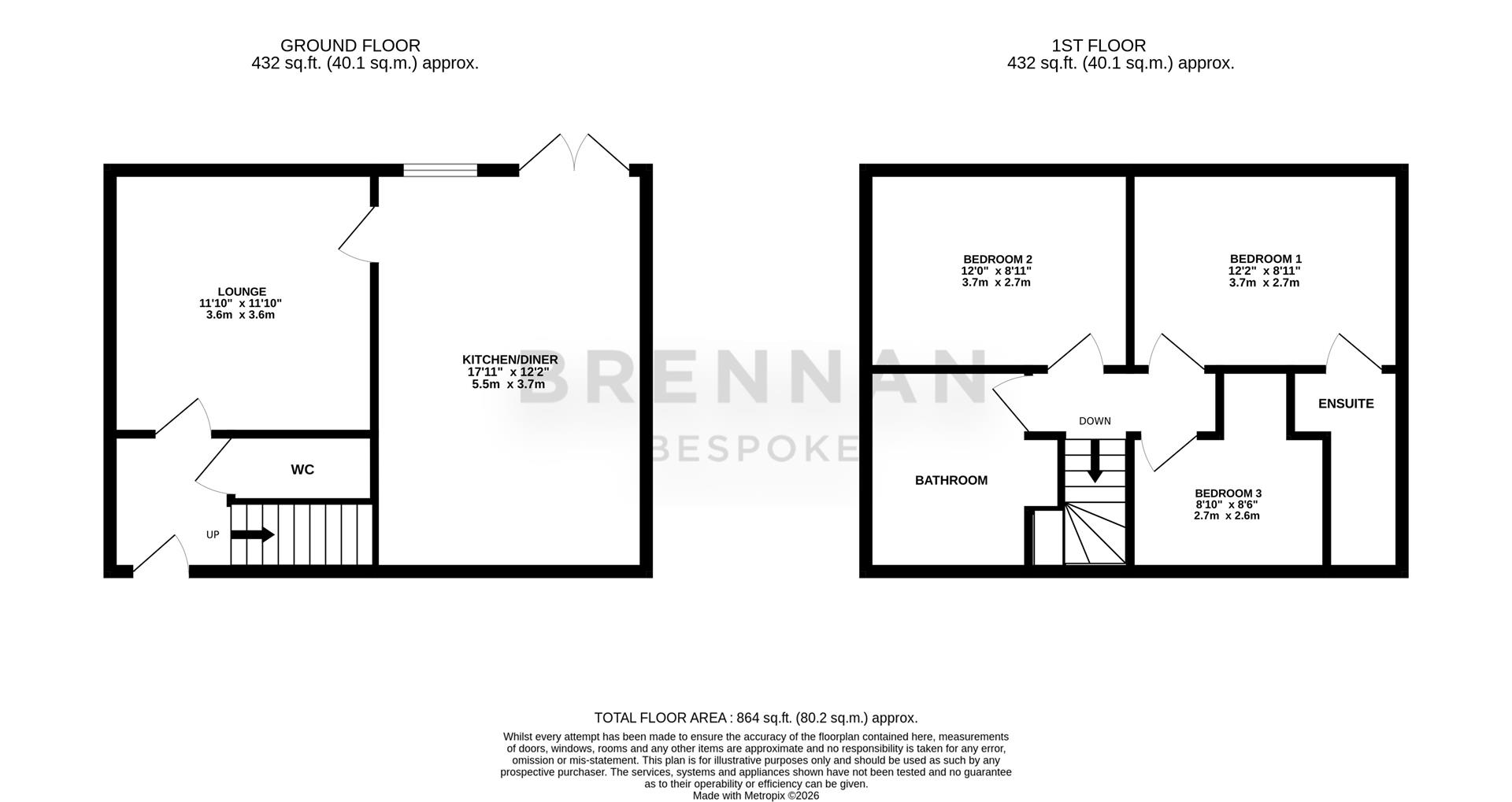 12, Old Dry Lane, Kettering floorplan