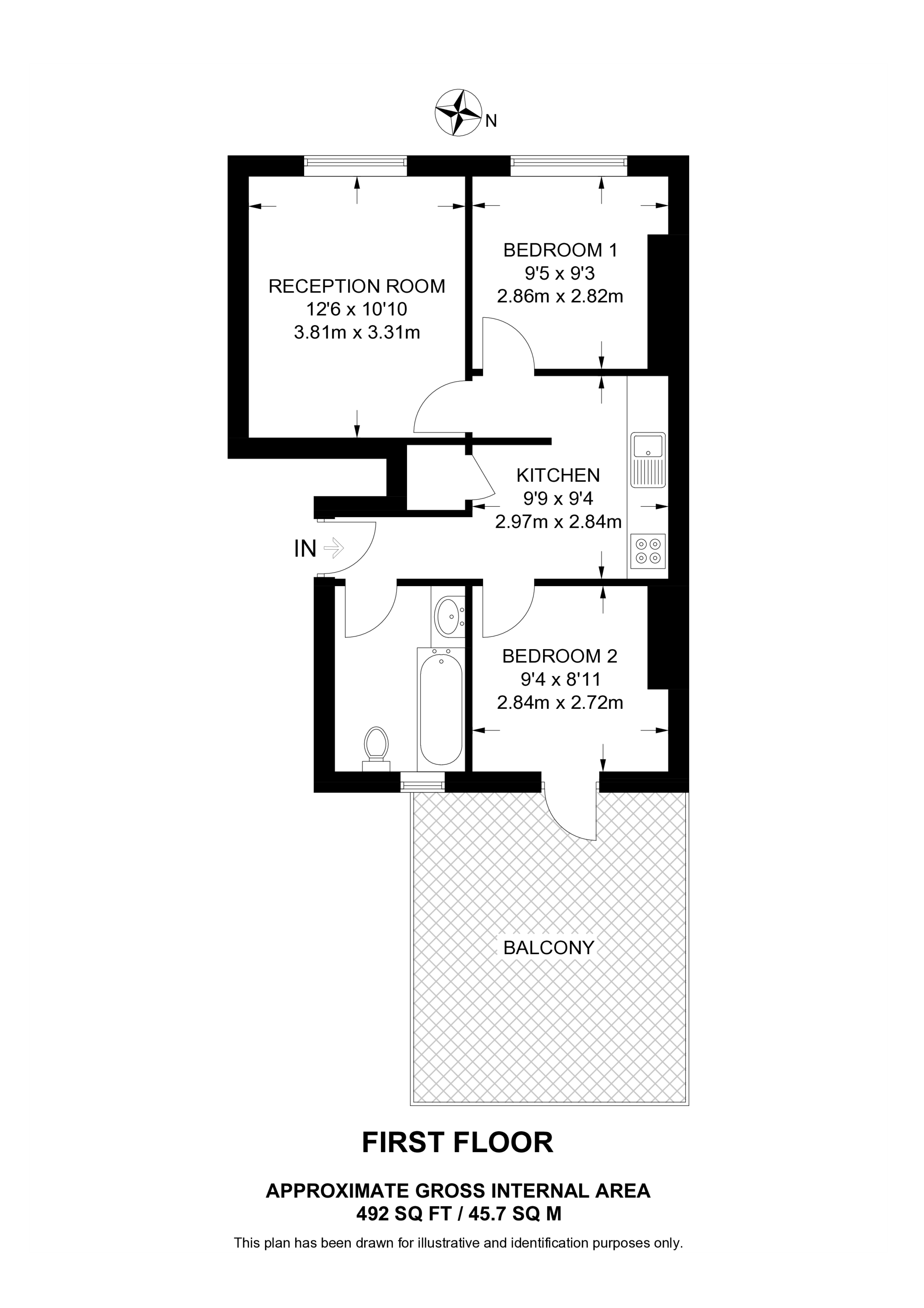 Hare Street, Woolwich floorplan