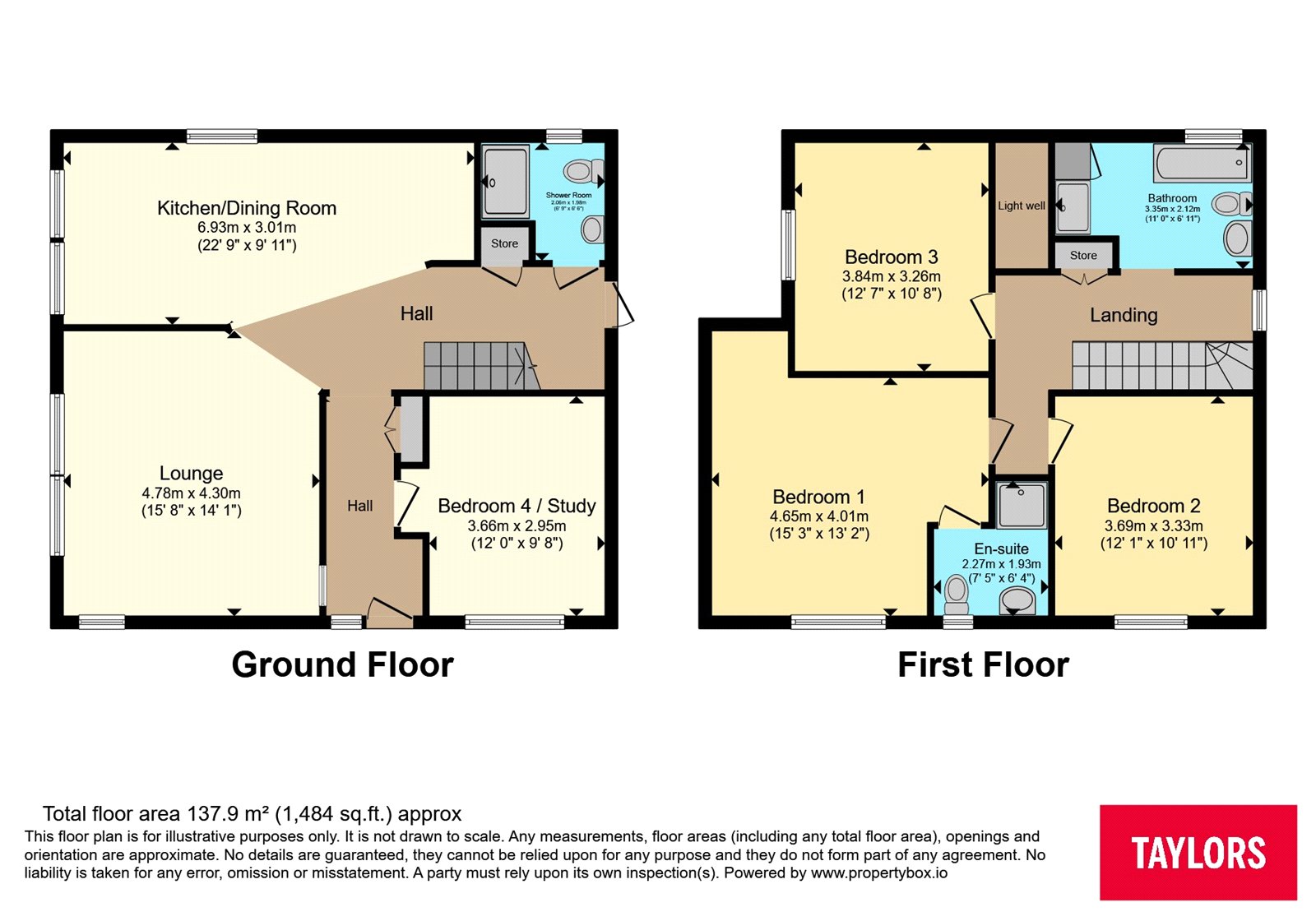 Burgess Close, Bristol floorplan