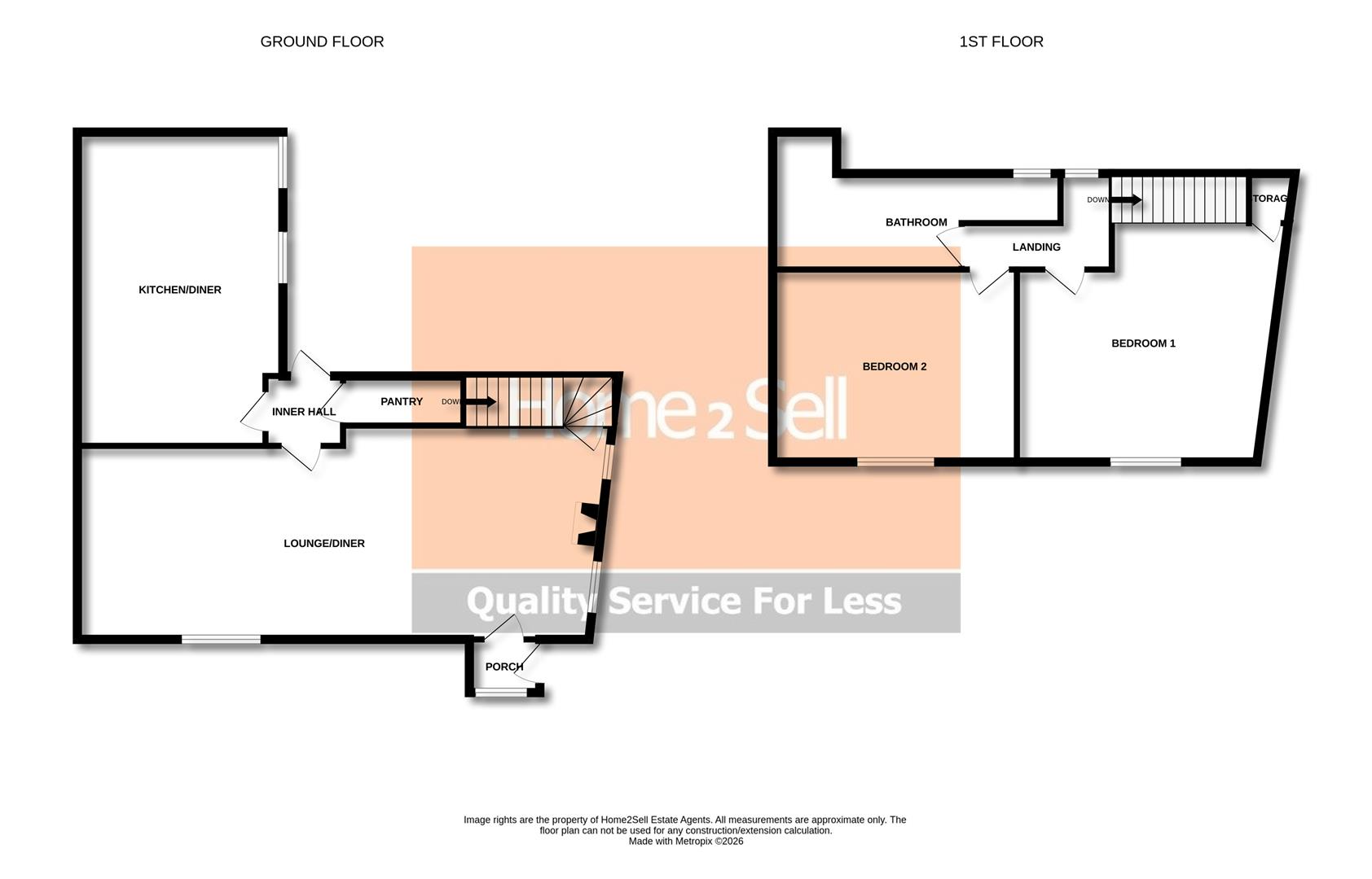 8, Well Yard, Belper floorplan