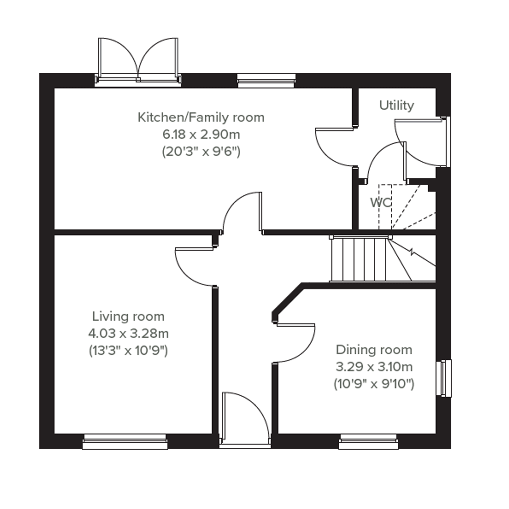 8, Marlingford Road, Easton, Norwich floorplan