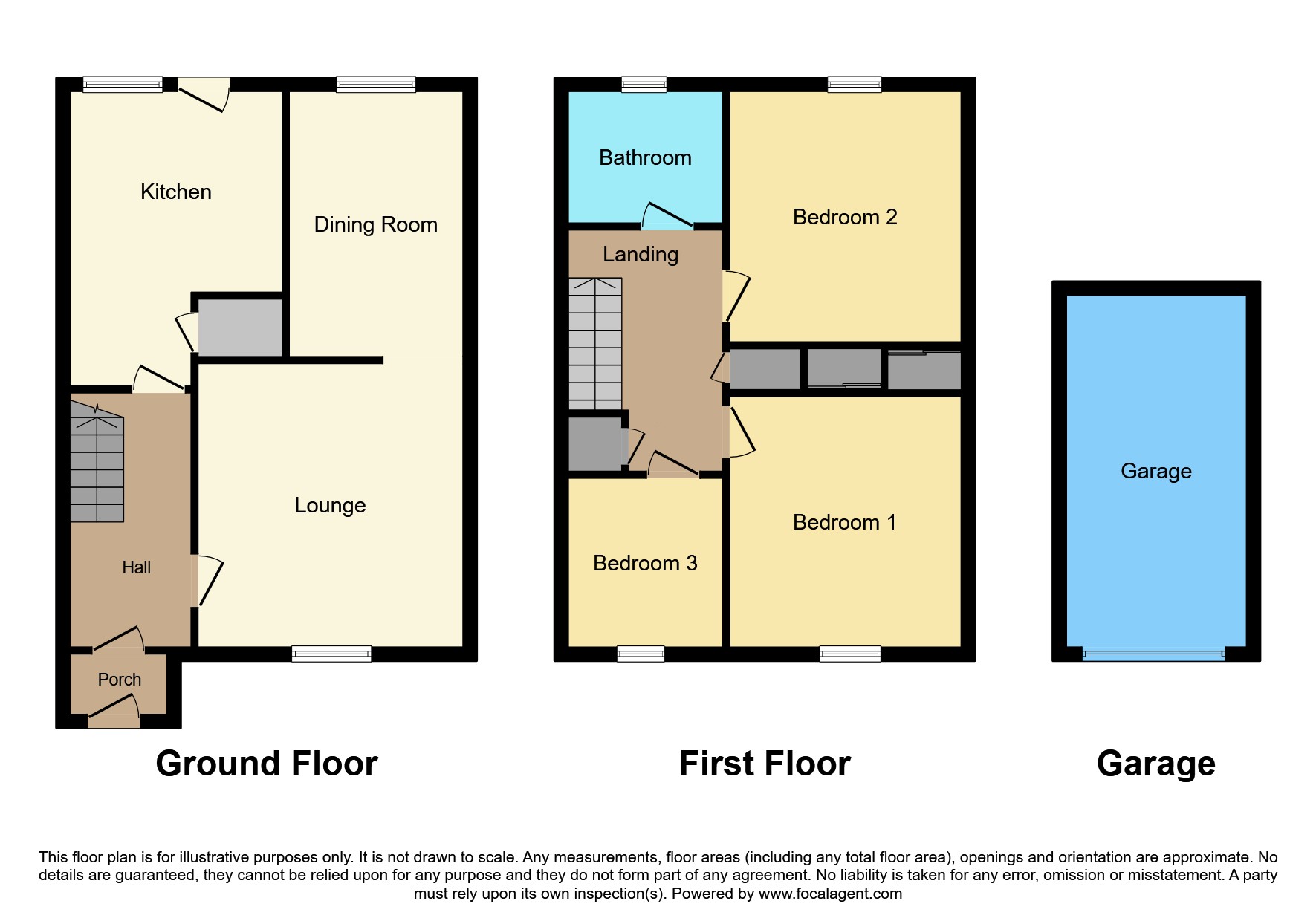 22, Annan Drive, Glasgow floorplan