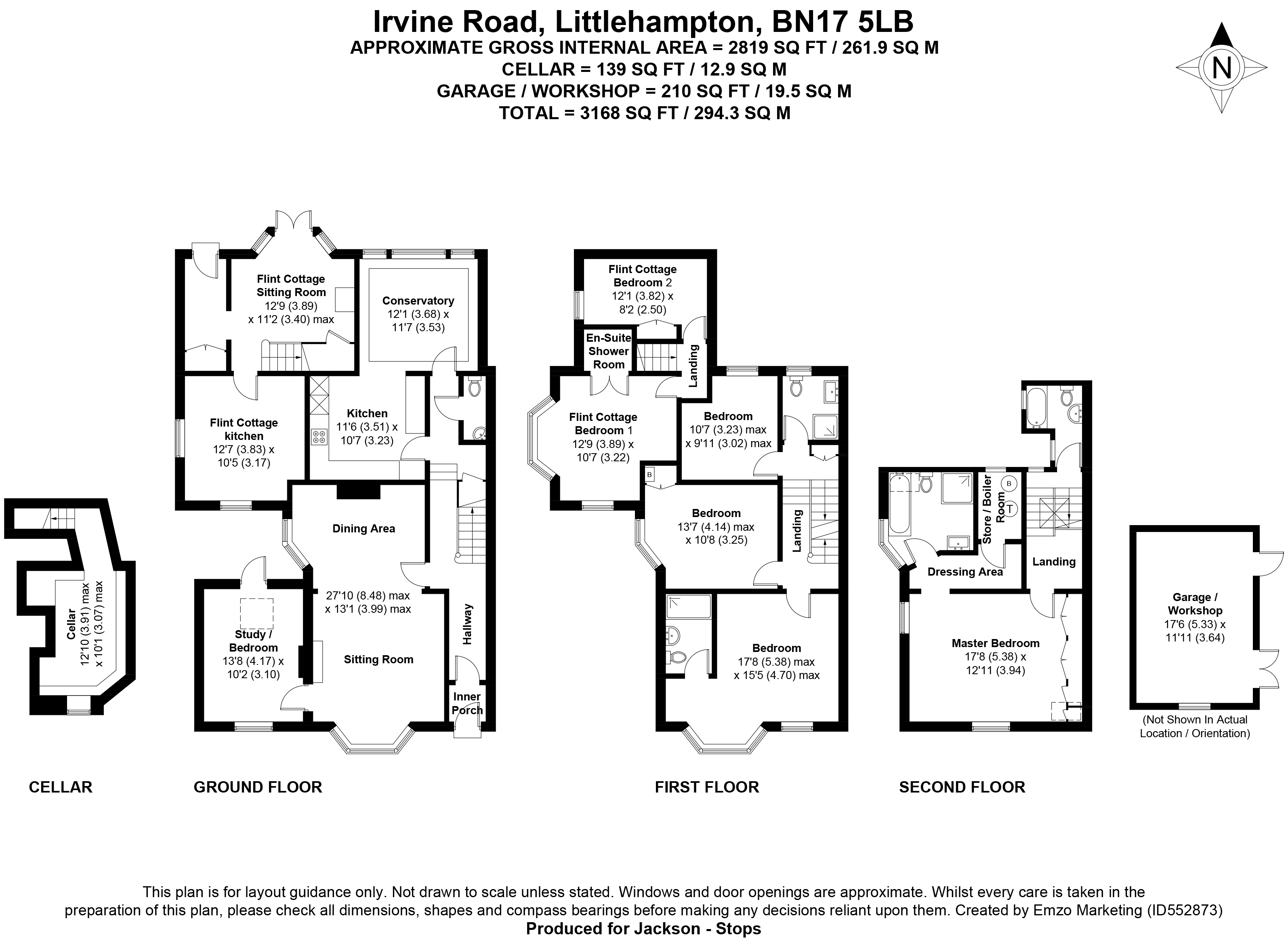 6 Bedrooms Semi-detached house for sale in Irvine Road, Littlehampton, West Sussex BN17