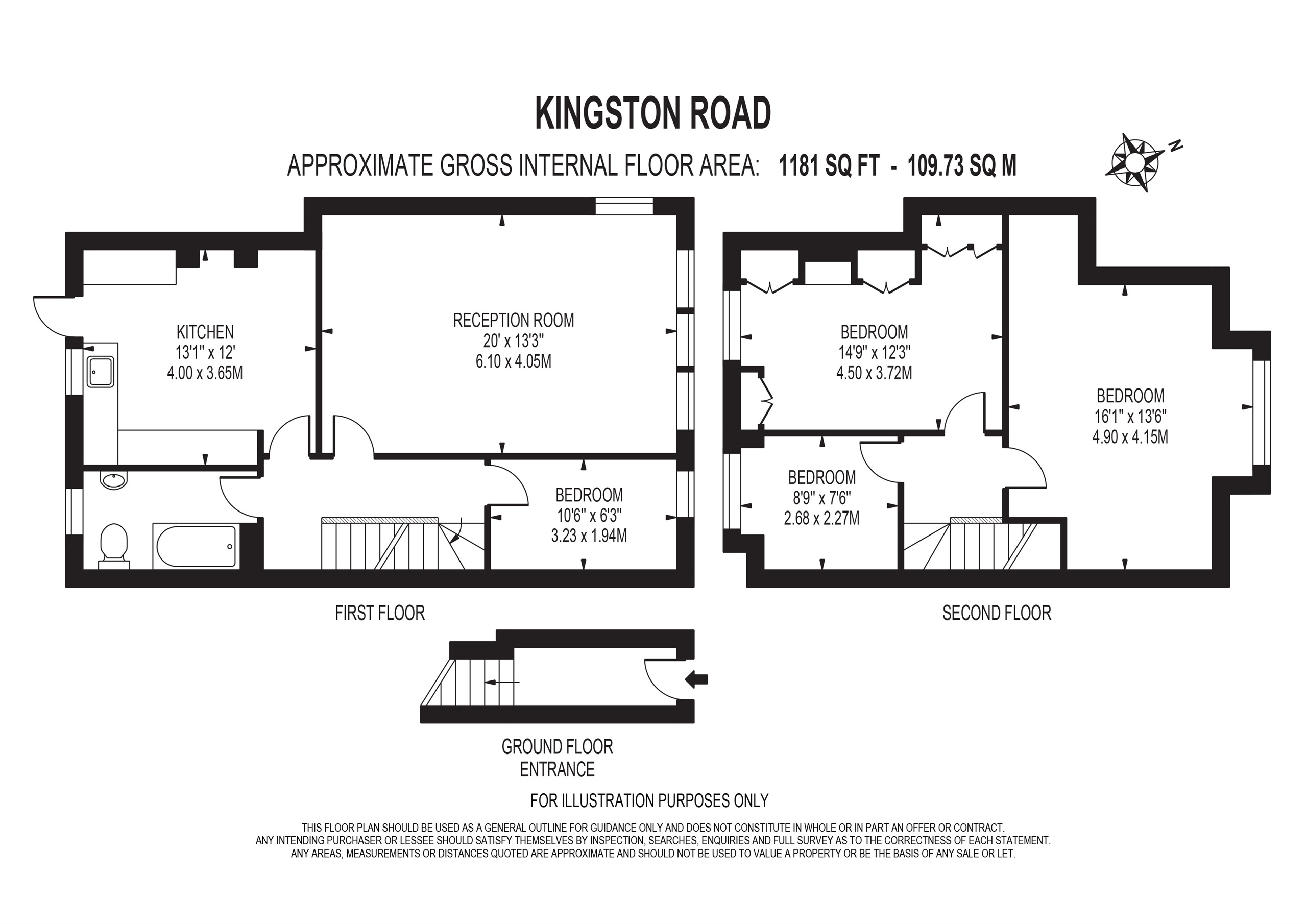 421a, Kingston Road, Epsom floorplan