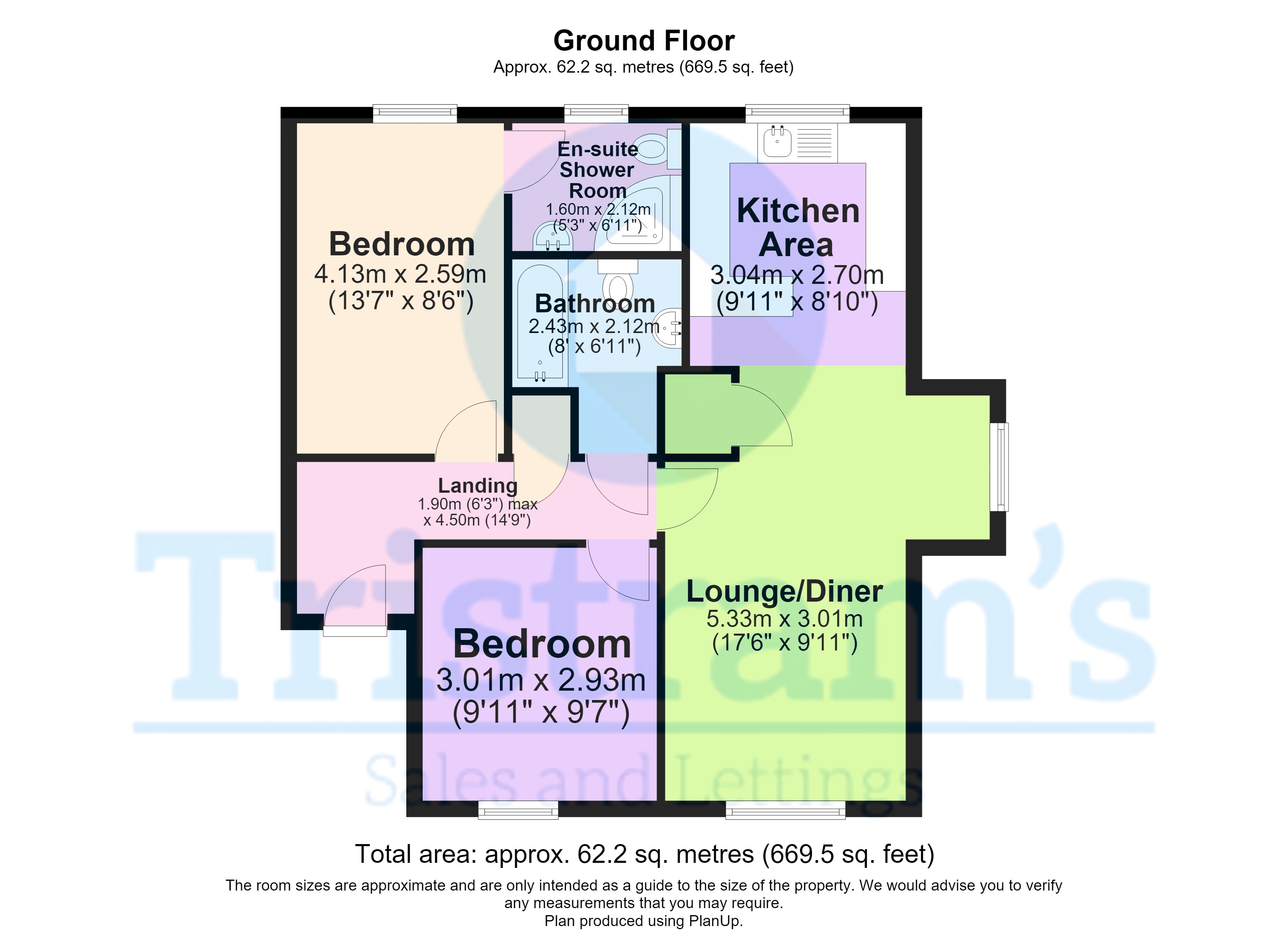 Apartment 6, Thorncliffe House, Nottingham floorplan
