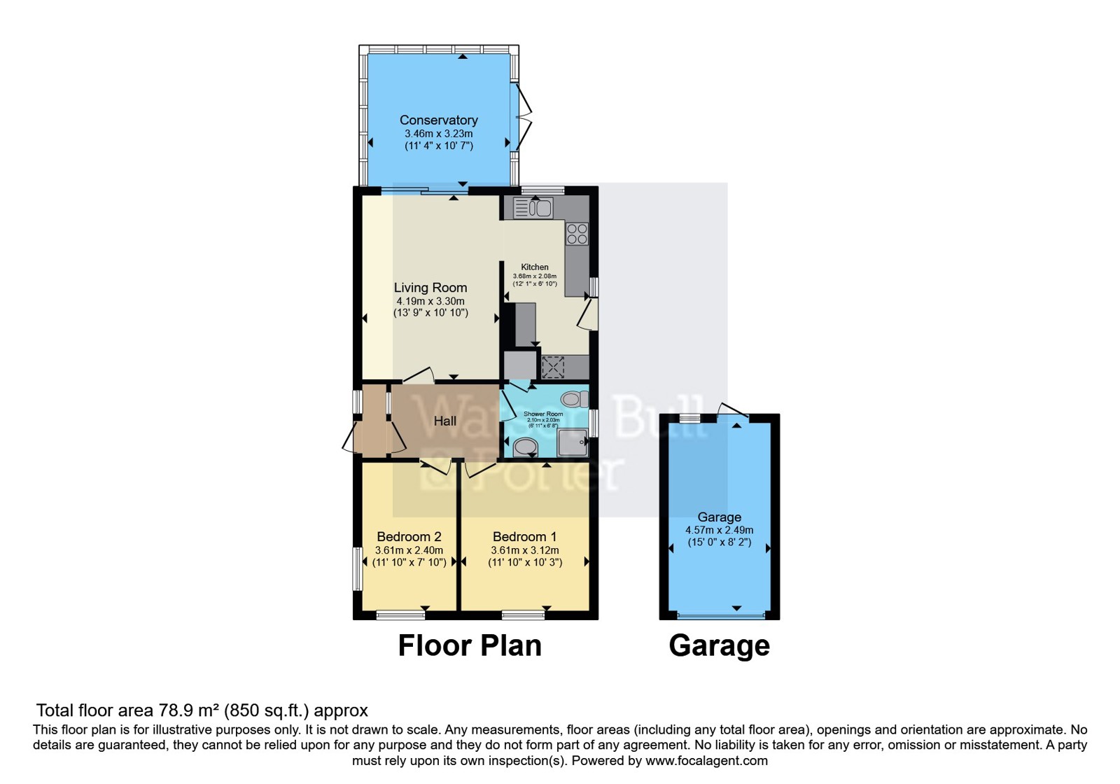 7, Grange Drive, Isle of Wight floorplan