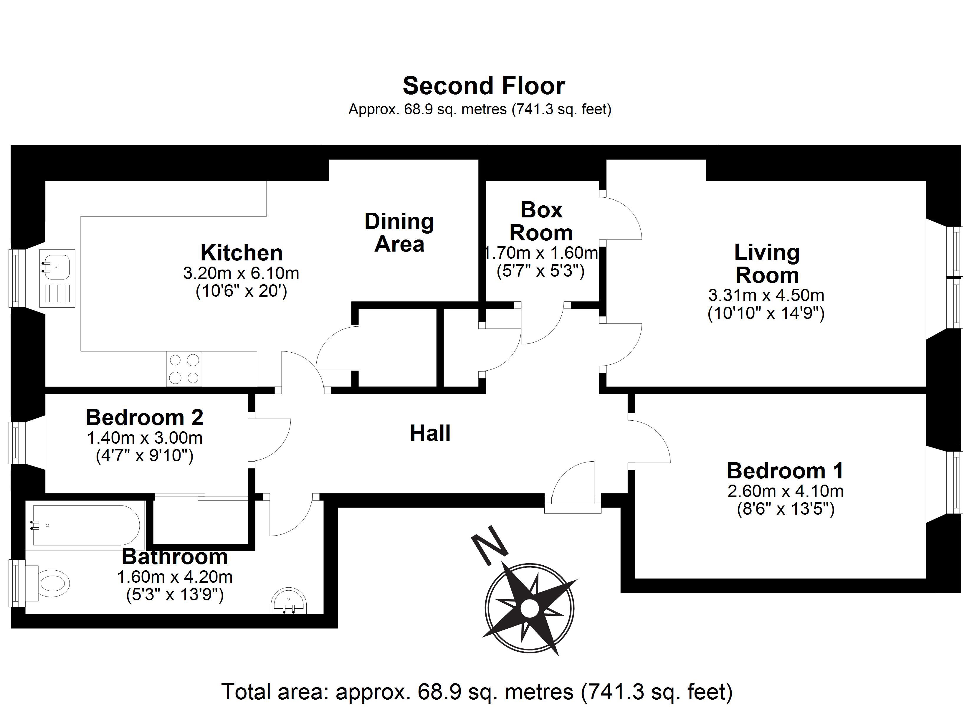 2 Bedrooms Flat for sale in 321 (2F2) Easter Road, Edinburgh EH6