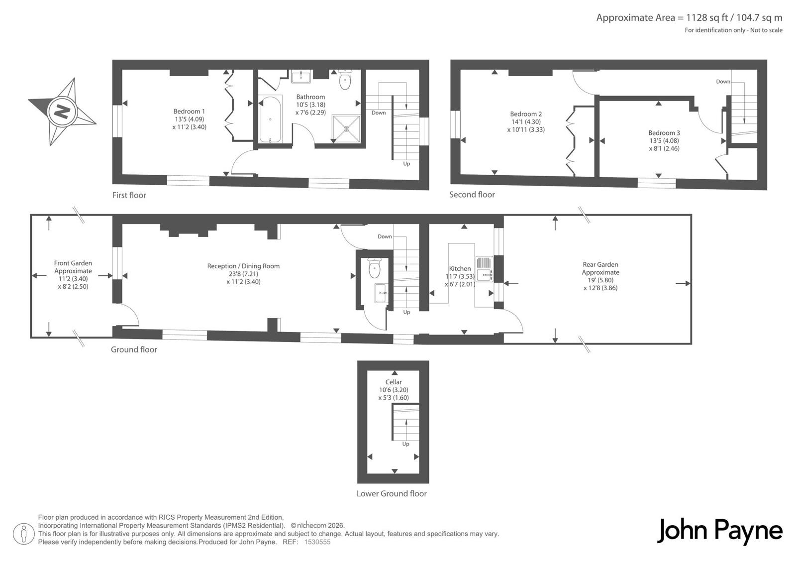 Craigerne Road, London floorplan