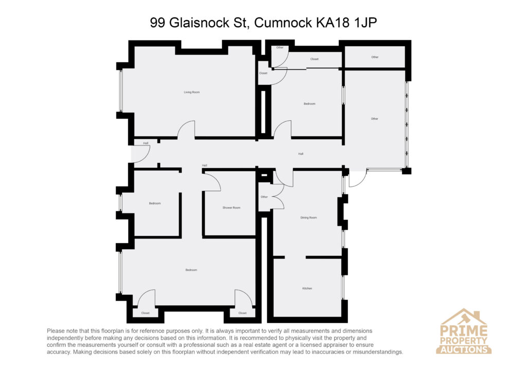 99, Glaisnock Street, Cumnock floorplan