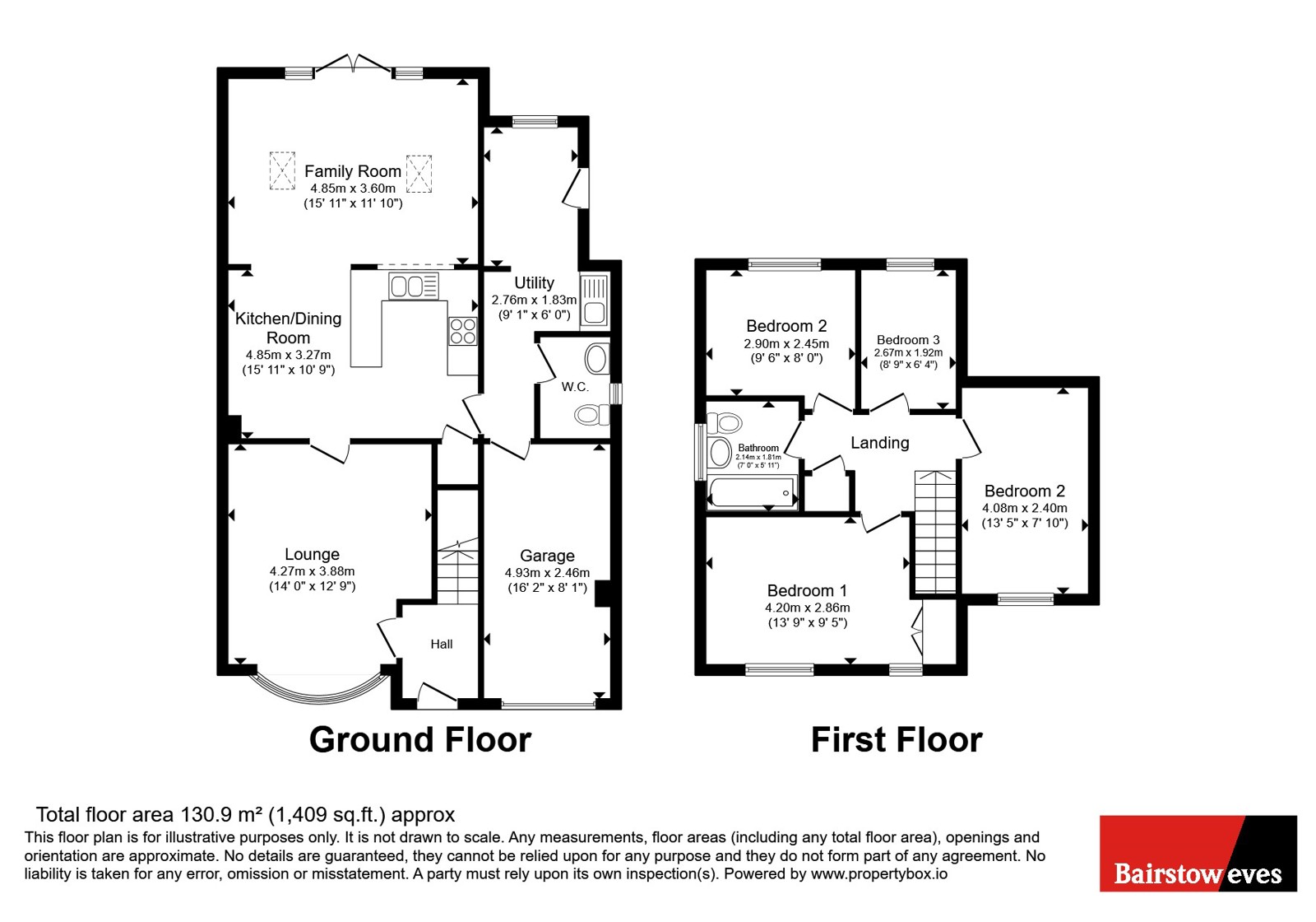 6, Pinehurst Avenue, Nottingham floorplan