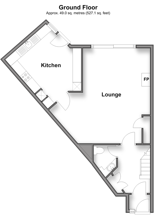 St. Aubyn's Mead Rottingdean, Brighton floorplan