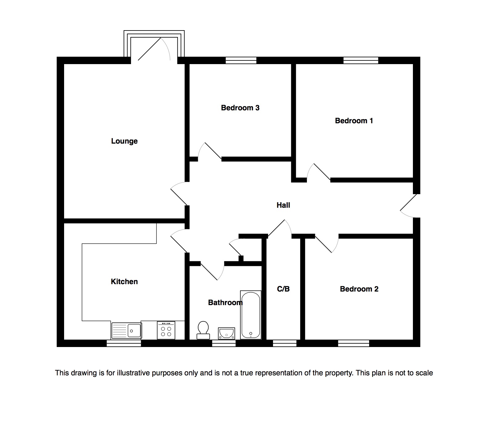 3 Bedrooms Flat for sale in Naylor Lane, Airdrie ML6