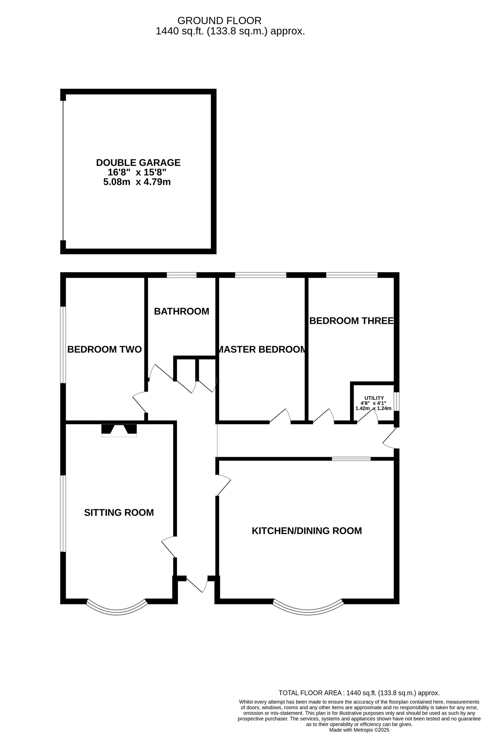 55 Crewe Road, Crewe floorplan