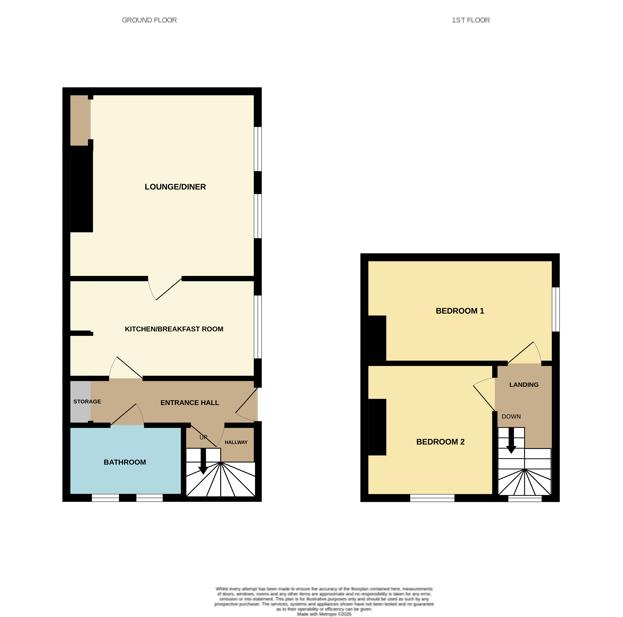 Flat 4, 305A, Rear of London Road South, Suffolk floorplan