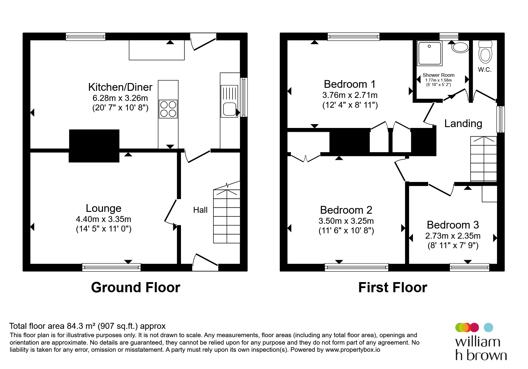 105, Rectory Road, Sheffield floorplan