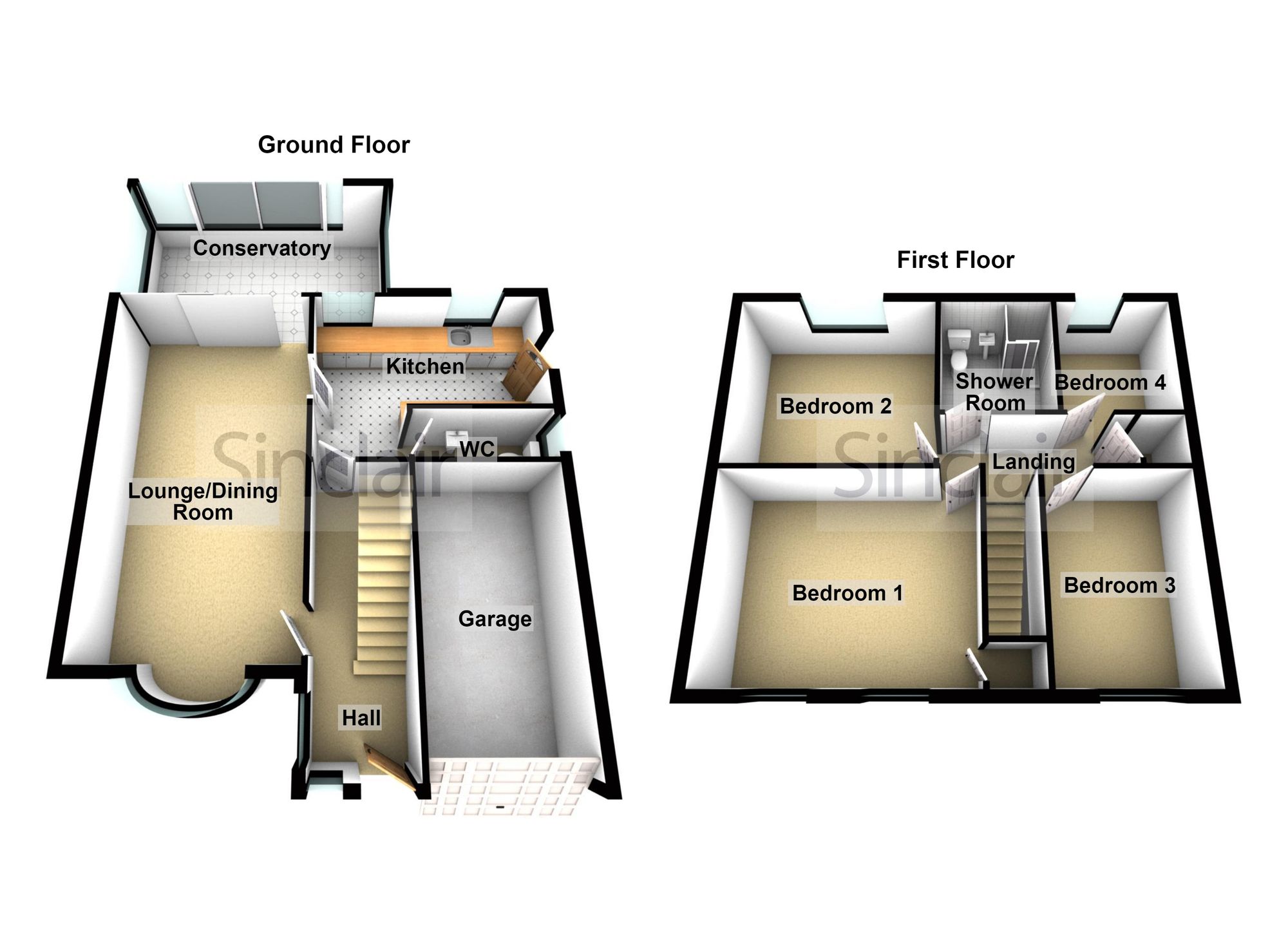 Tuckers Road, Loughborough floorplan