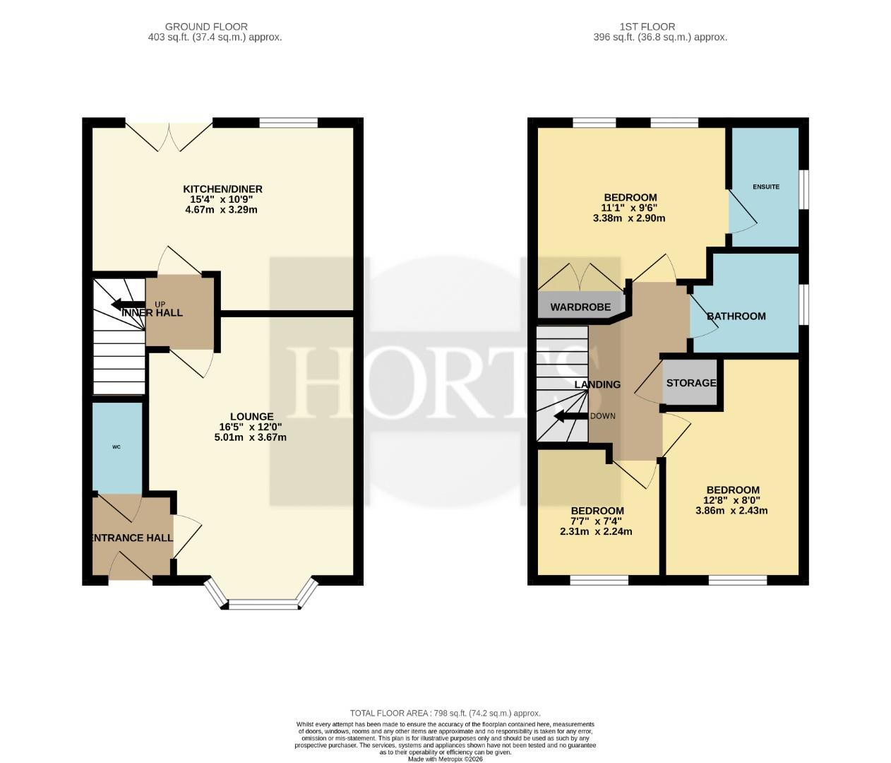Packwood Crescent, Northampton floorplan