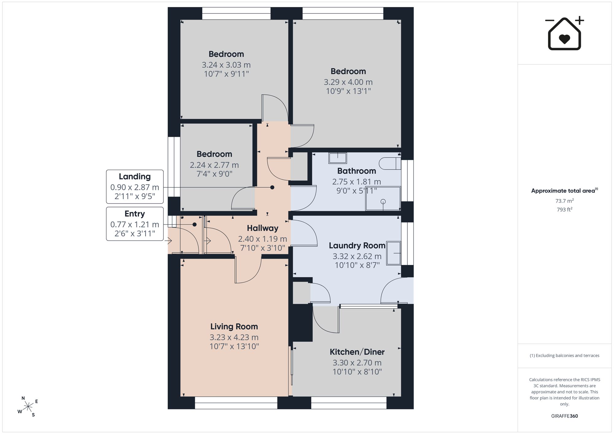 10 Gellifach Crescent, Swansea floorplan