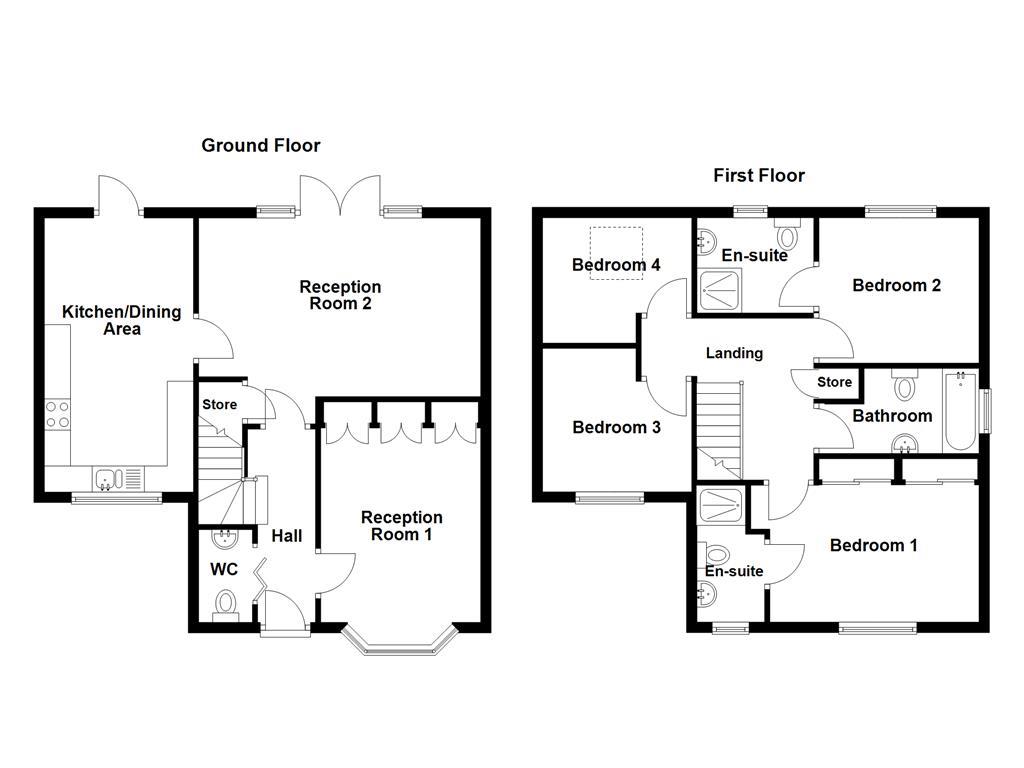 5, Cover Drive, Rochdale floorplan