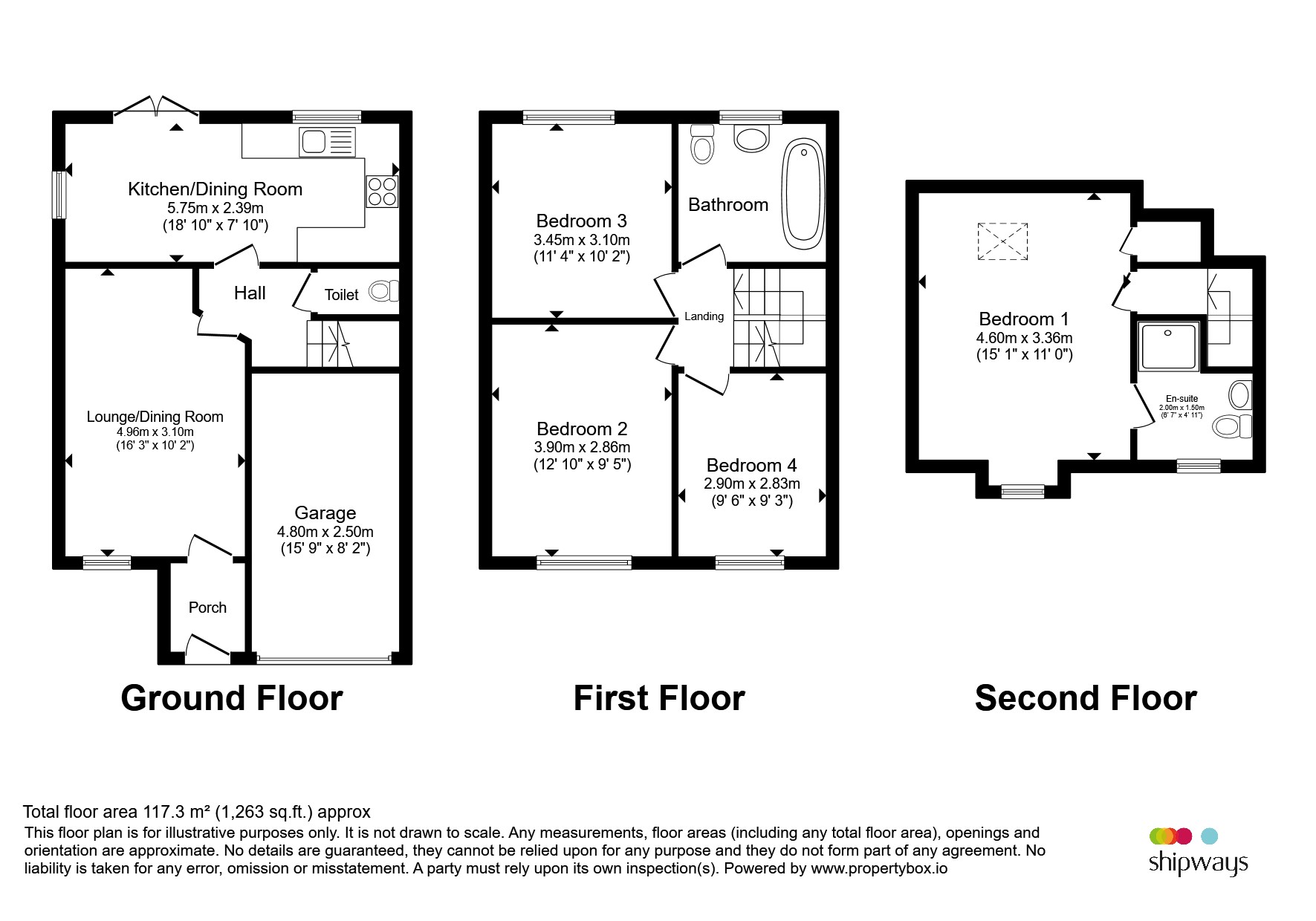 41, Martineau Drive, Birmingham floorplan