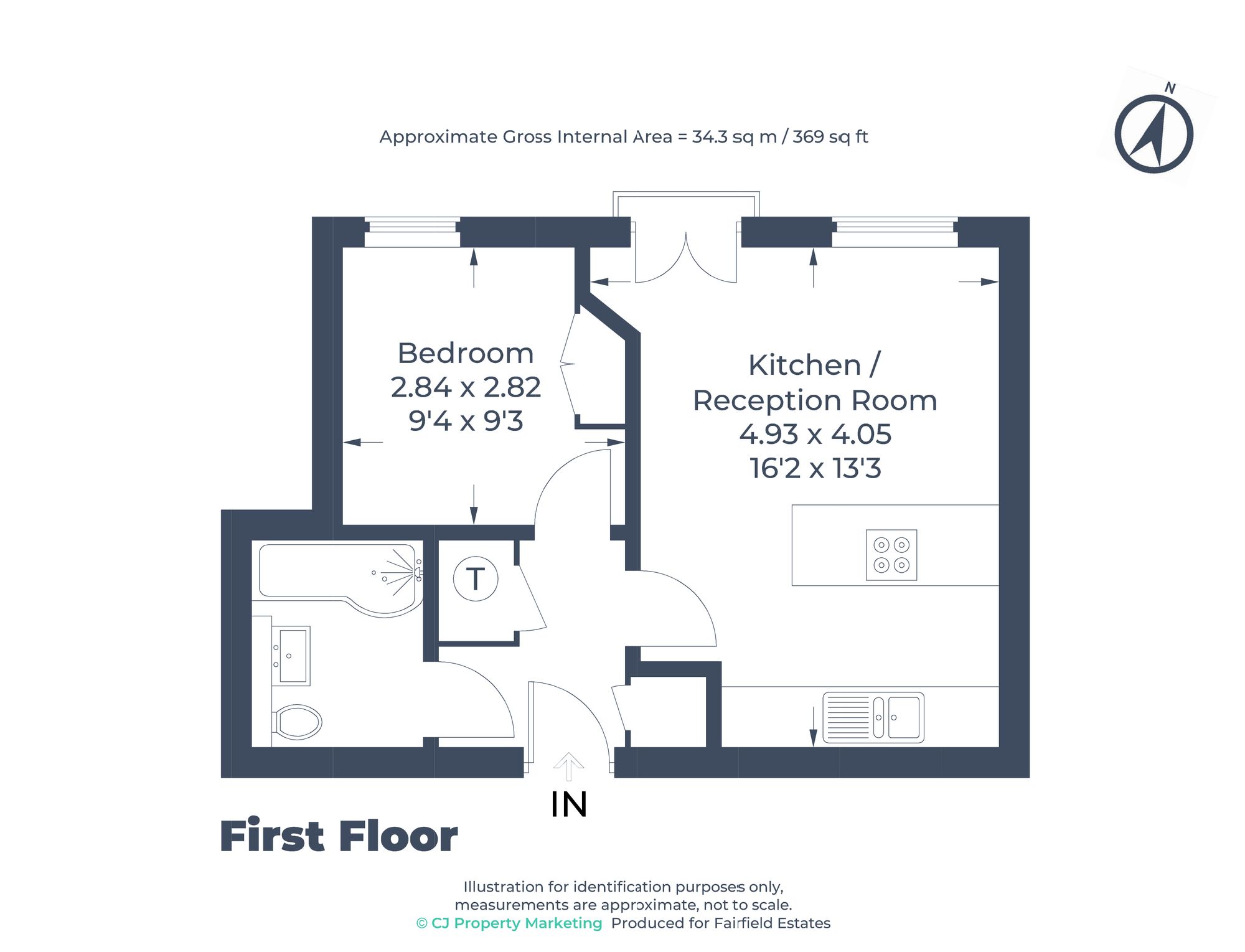 16 Hartwell House Gibbs Couch, Watford floorplan