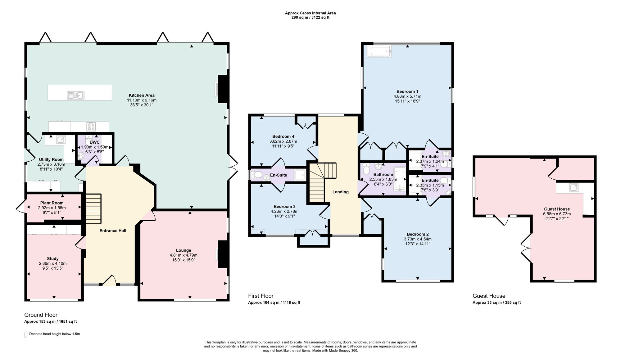 Meadow View House Church Road, Fareham floorplan