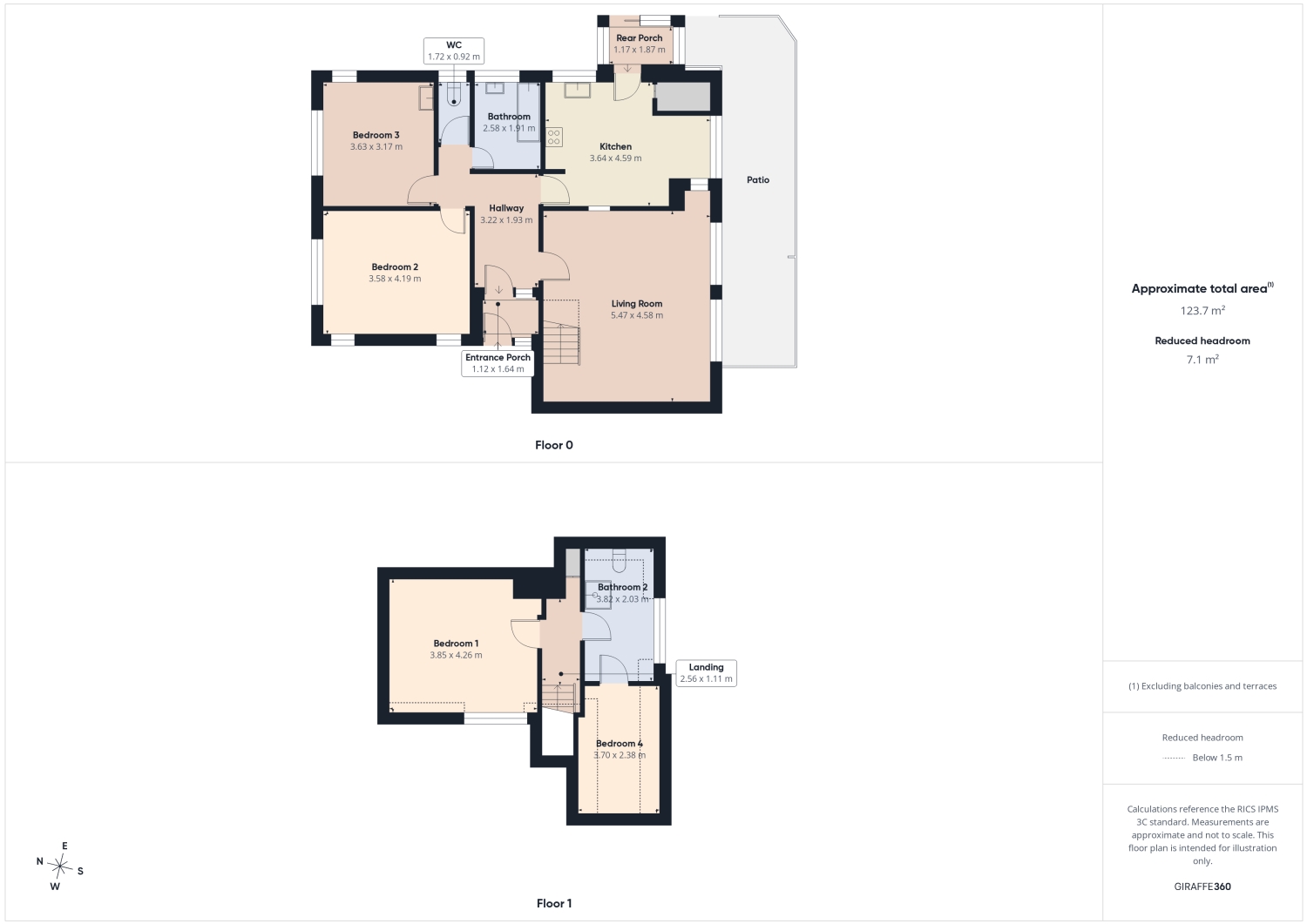 17, Cleve Avenue, Nottingham floorplan
