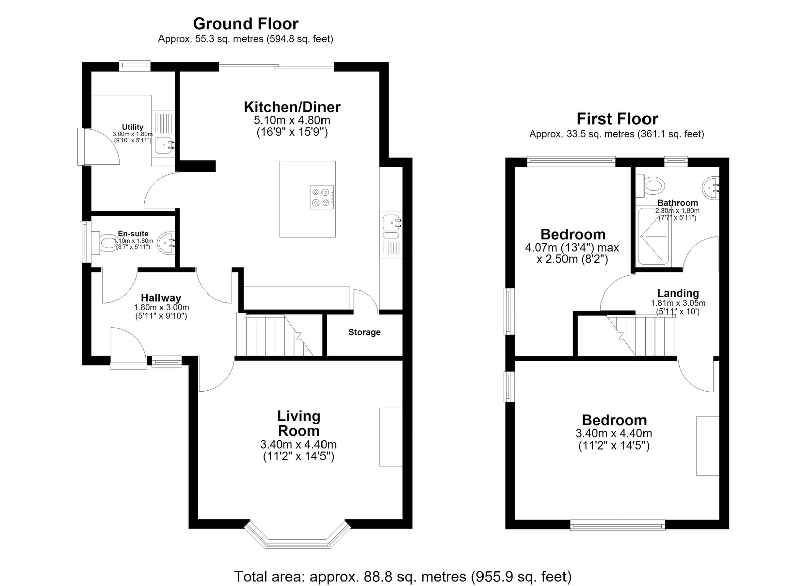 17, Red Lees Avenue, Burnley floorplan