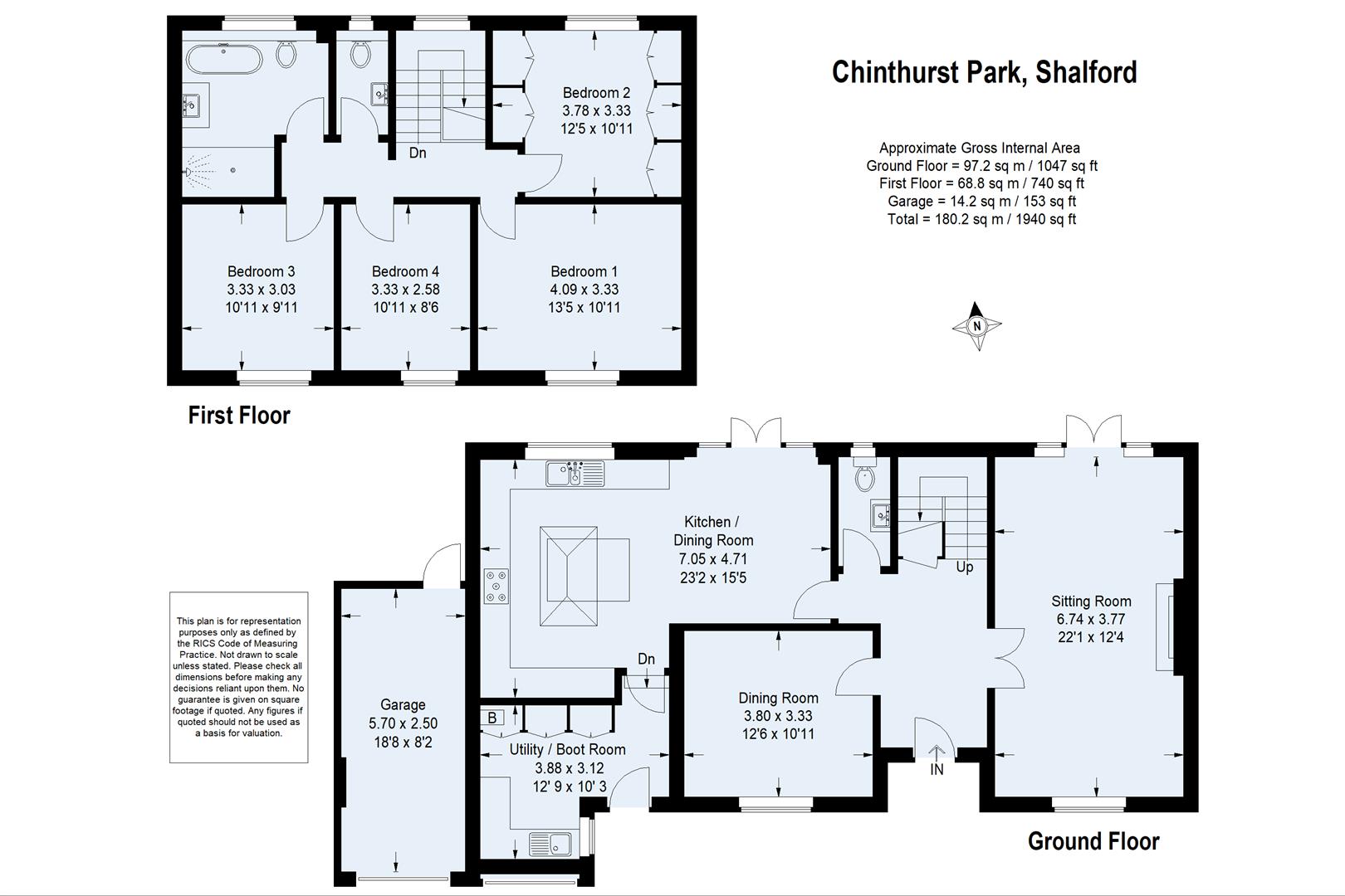 28, Chinthurst Park, Shalford floorplan