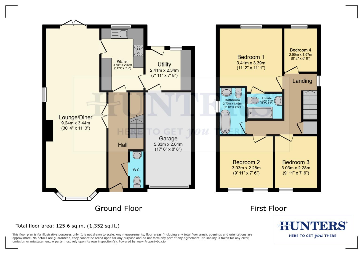 24, Villa Close, Selby floorplan