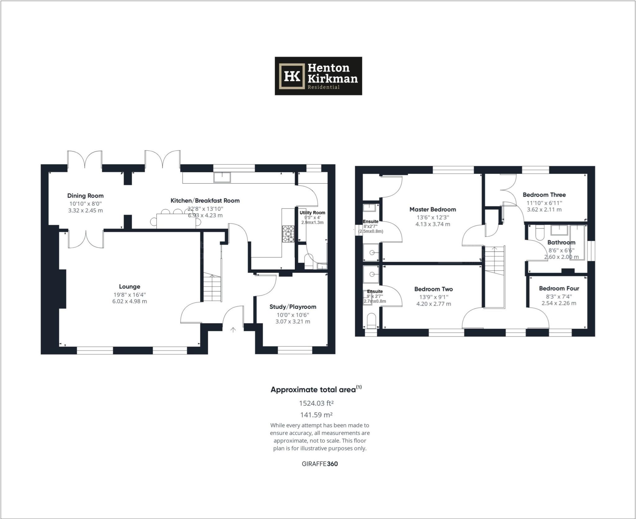 45, Nine Ashes Road, Brentwood floorplan