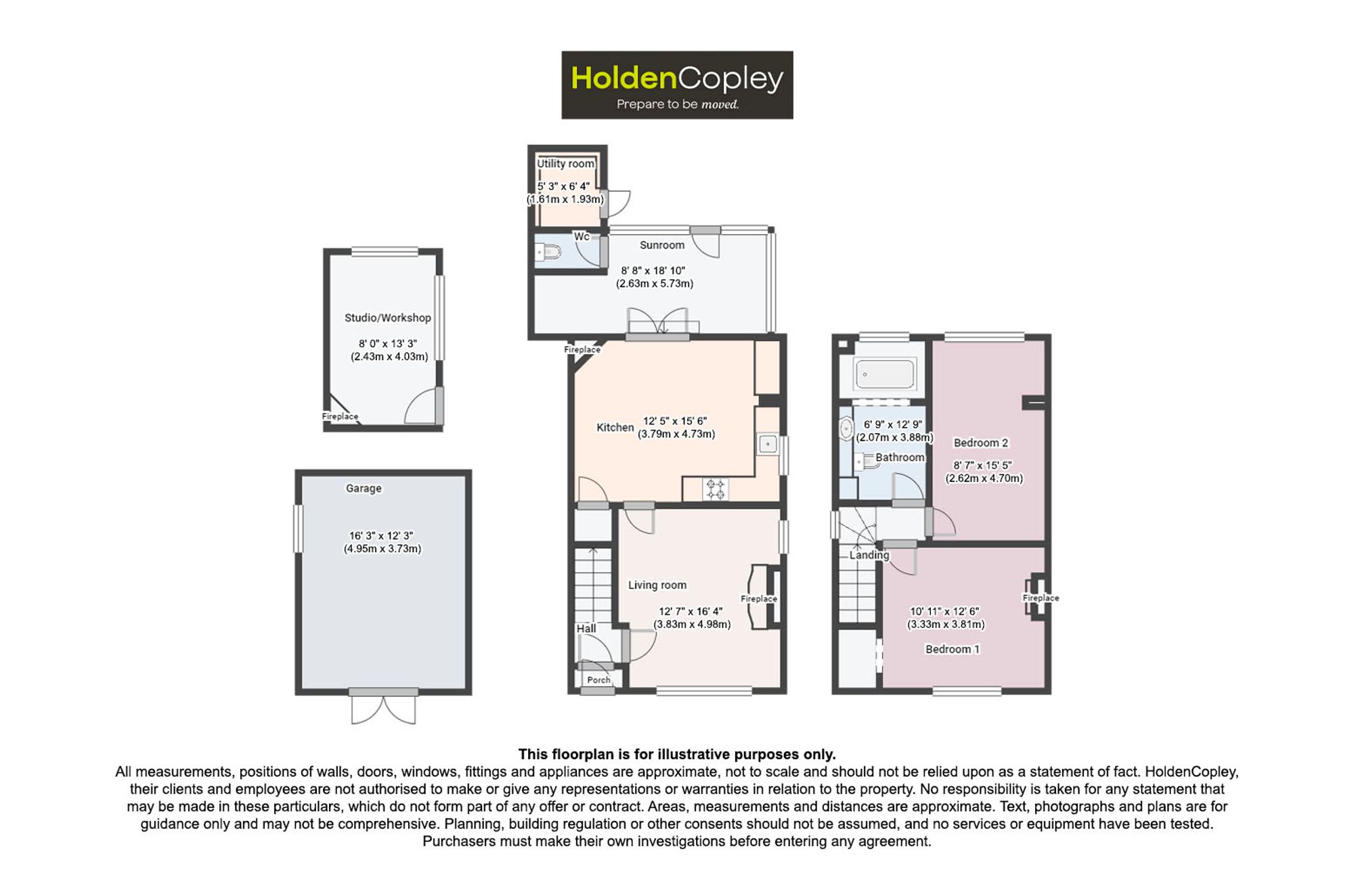 1 Rushy Lane, Nottingham floorplan