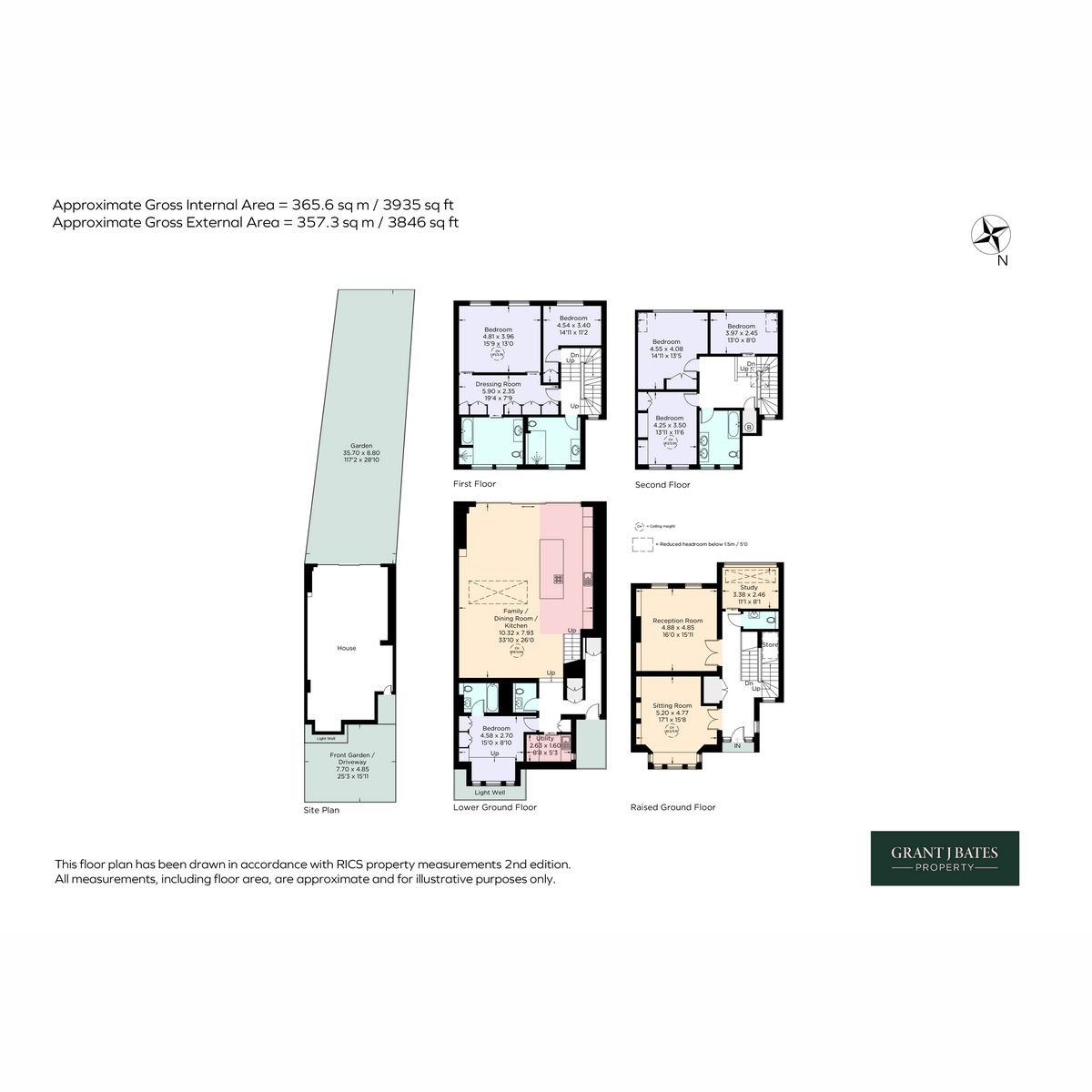 89, Queens Drive, London floorplan