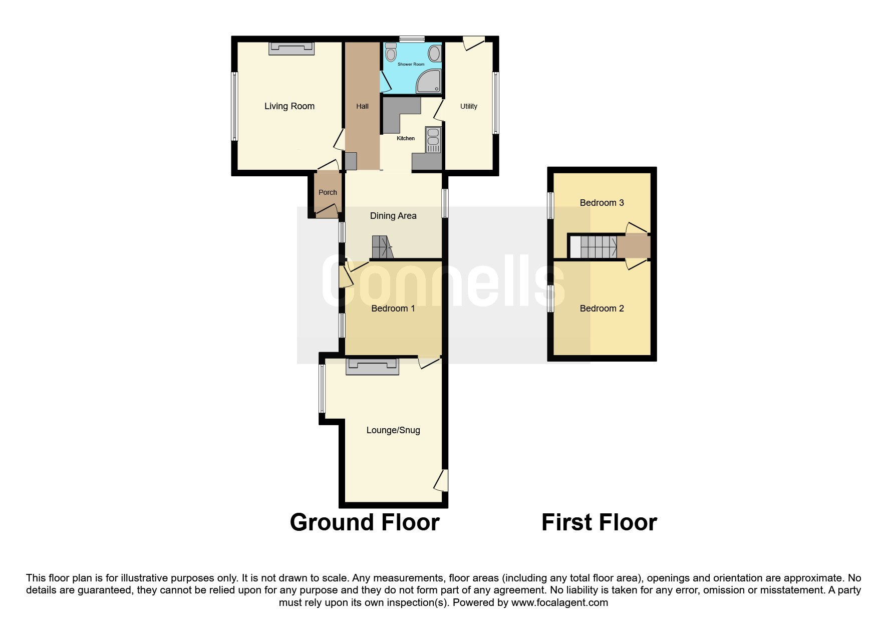 ., Yew Tree Cottage, Hereford floorplan
