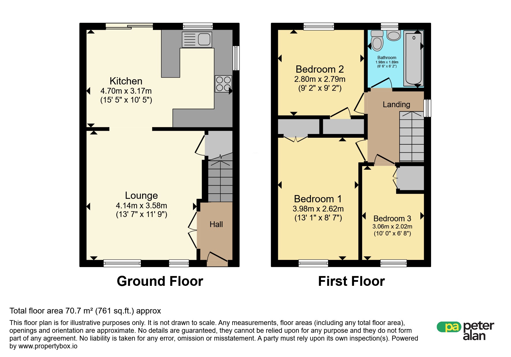 9, Clos Rhymni, Swansea floorplan