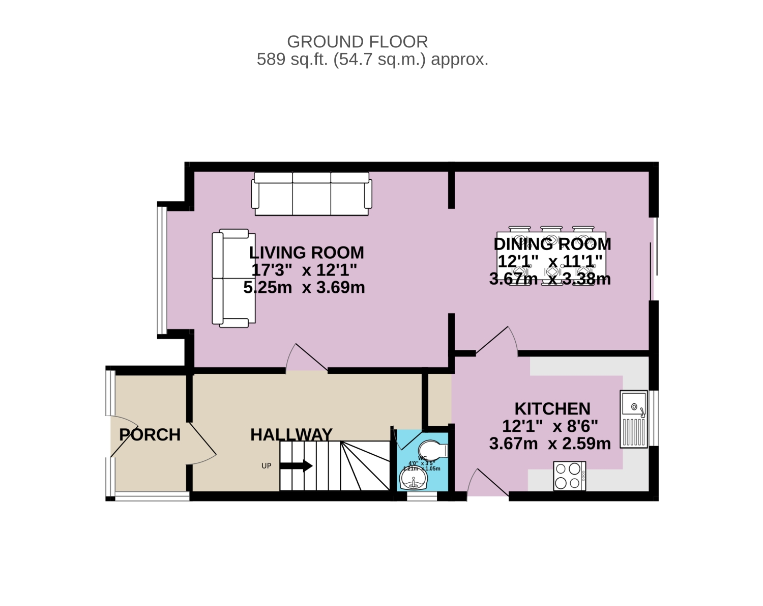 6, Bramble End, Huntingdon floorplan