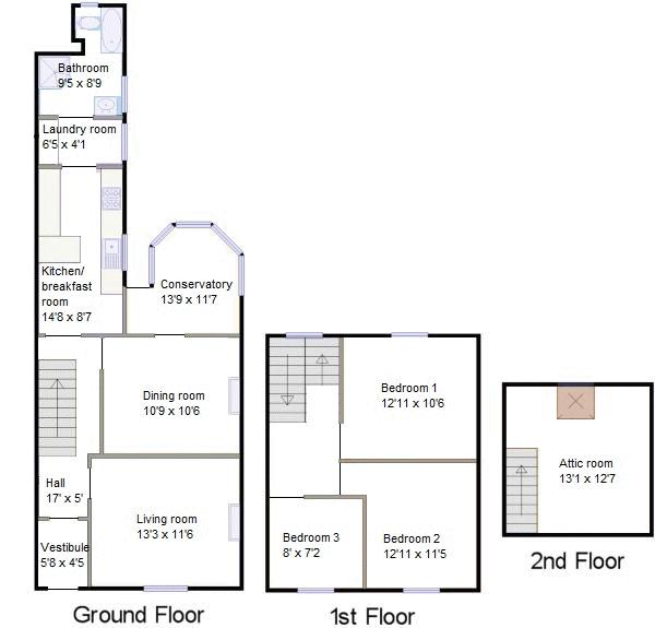 3 bed semidetached house for sale in Dolcoath Road, Camborne TR14 Zoopla