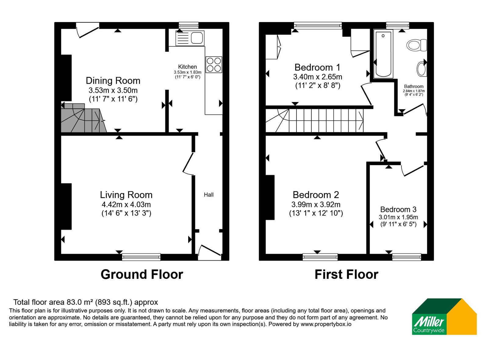 9, Chedworth Street, Devon floorplan