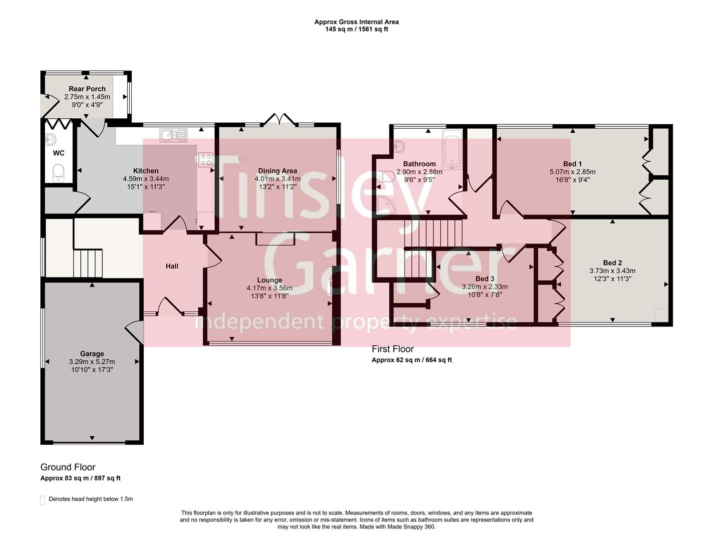 86, Meaford Road, Stoke-On-Trent floorplan